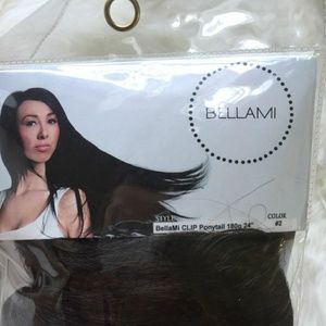 New! BELLAMI clip ponytail